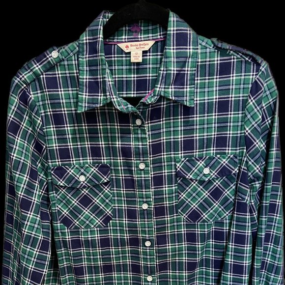 Brooks Brothers Flannel Shirt - Picture 1 of 5